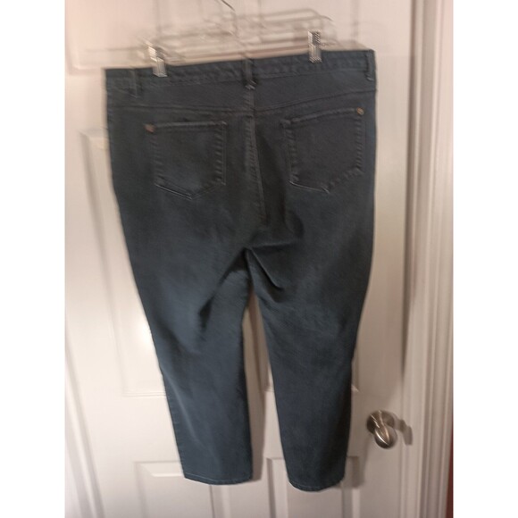 Gloria Vanderbilt Jeans Size 18W Short Sadie Slim Blue - Picture 3 of 7